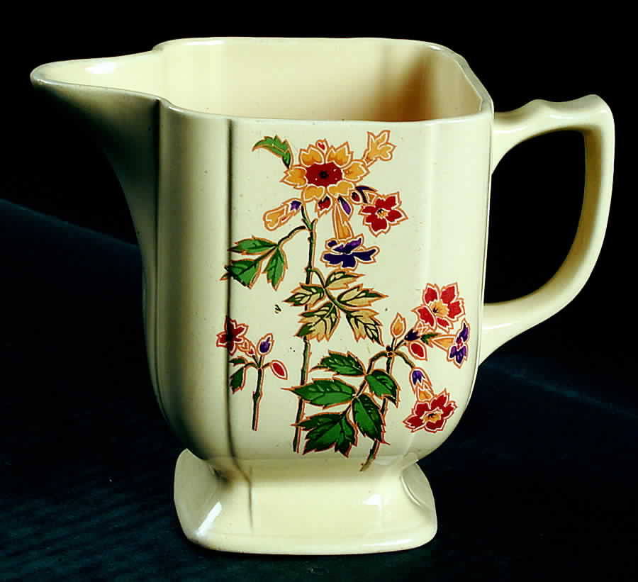 Columbine 14 Oz Pitcher by Homer Laughlin -1