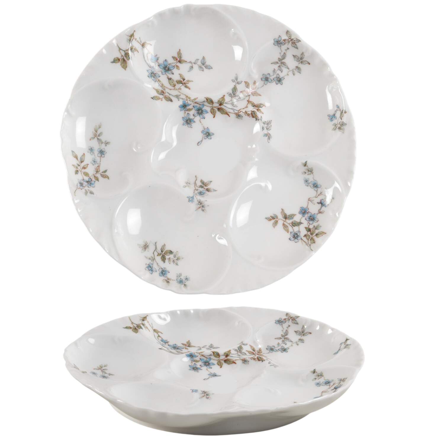 Schleiger 464B Oyster Plate by Haviland-1