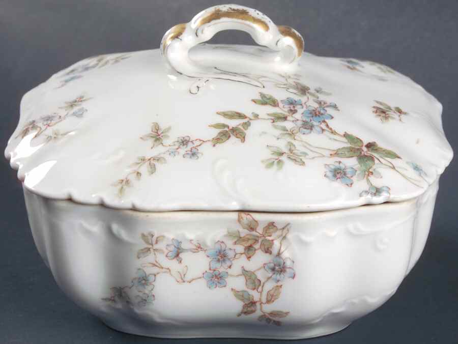 Schleiger 464B Butter Box & Lid by Haviland-1