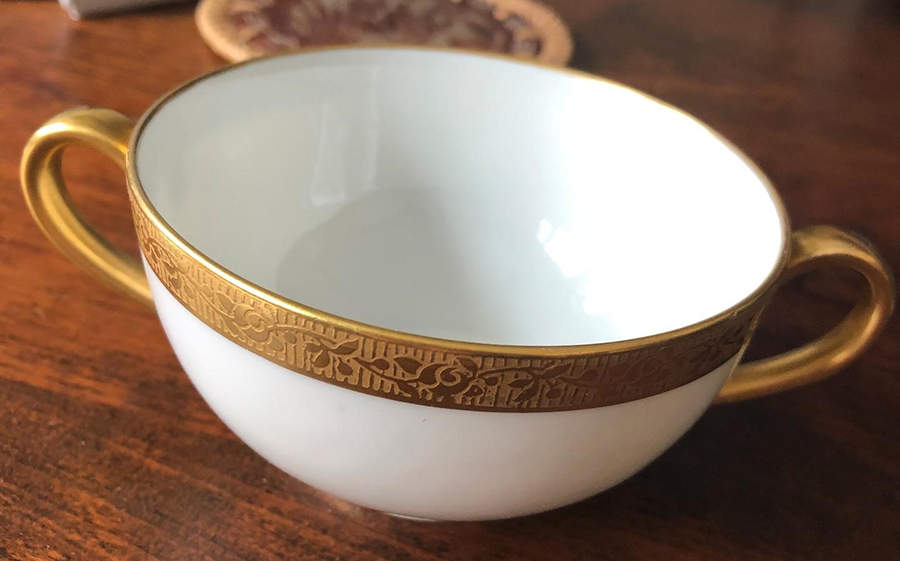 H612 Flat Bouillon Cup by Haviland-1