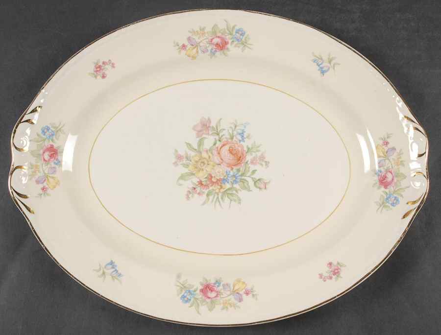 G3453 11" Oval Serving Platter by Homer Laughlin -1