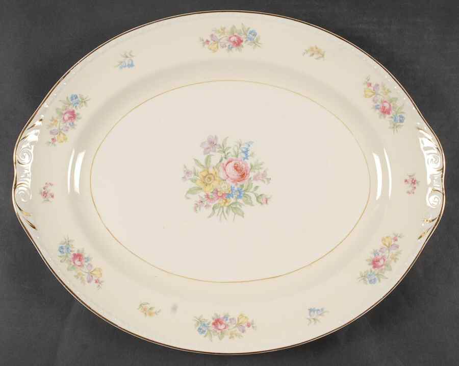 G3453 15" Oval Serving Platter by Homer Laughlin -1