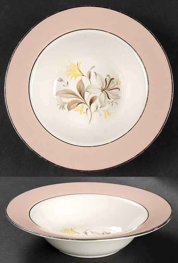 CV78 Rim Fruit/Dessert (Sauce) Bowl by Homer Laughlin -1