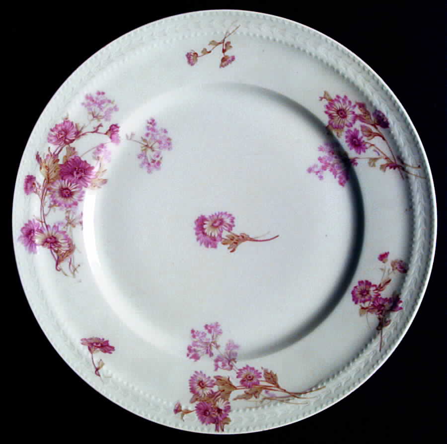 Schleiger 237E Dinner Plate by Haviland-1