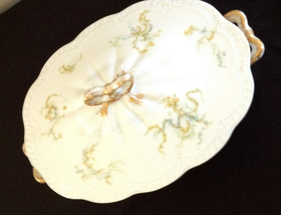 Schleiger 440f Oval Covered Vegetable by Haviland-1