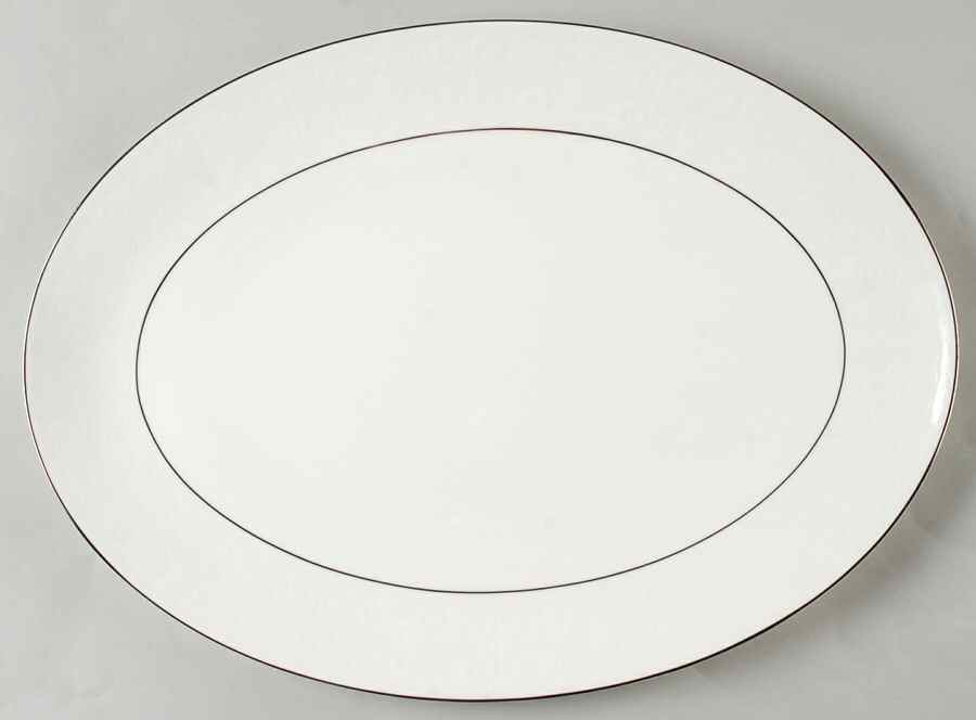 Chantilly 15" Oval Serving Platter by Hallmark-1