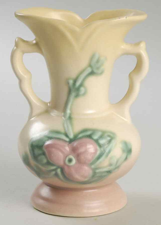 Wild Flower Yellow Rose 5" Vase by Hull-1