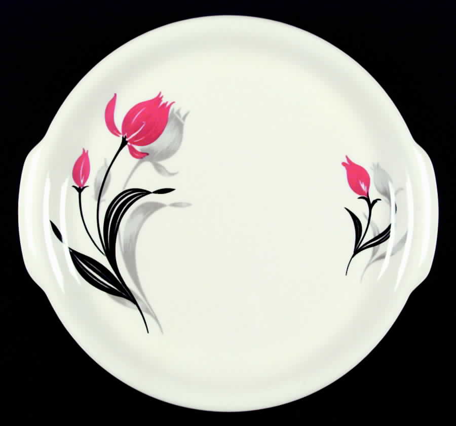 Starfire Handled Cake Plate by Harmony House China-1