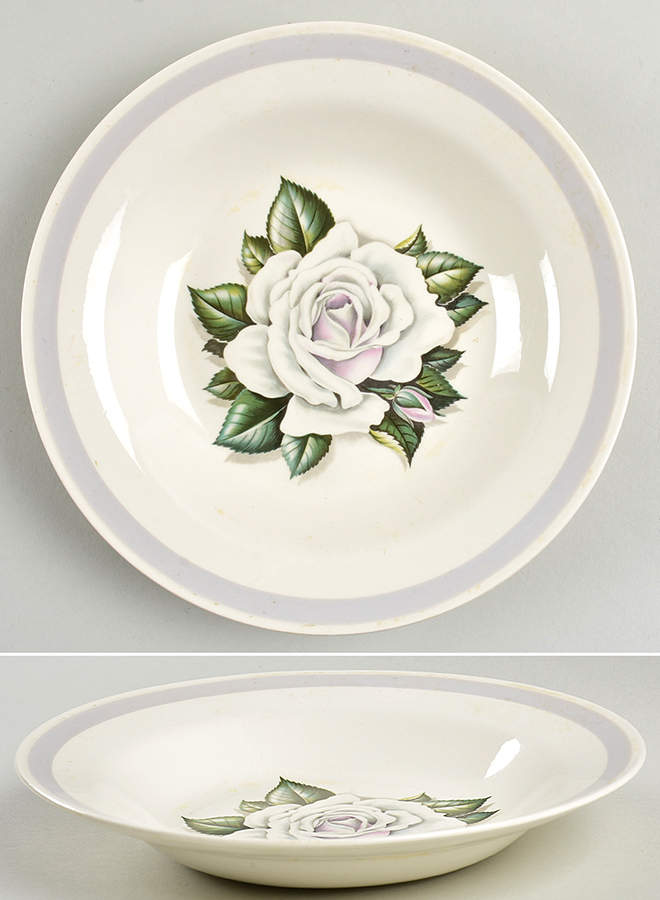 HLC759 Rim Soup Bowl by Homer Laughlin -1