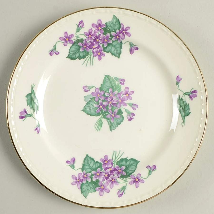 Nosegay Bread & Butter Plate by Homer Laughlin -1
