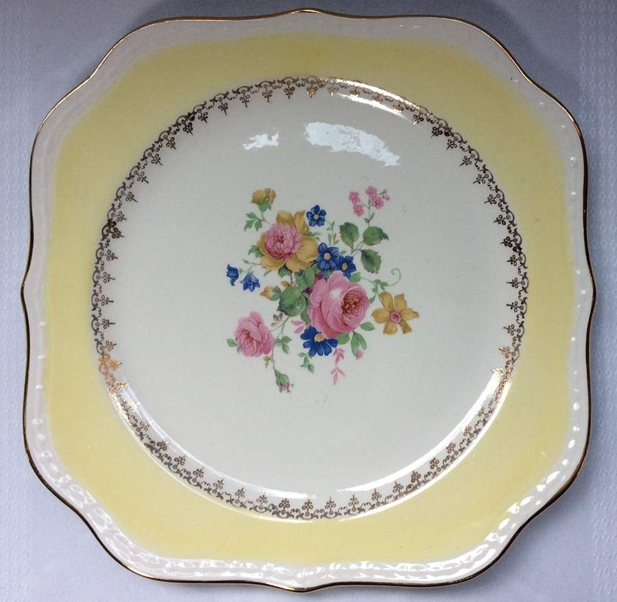 G3420 Square Salad Plate by Homer Laughlin -1
