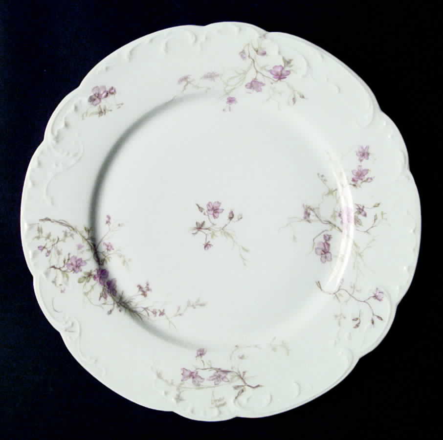 Schleiger 1167b Dinner Plate by Haviland-1