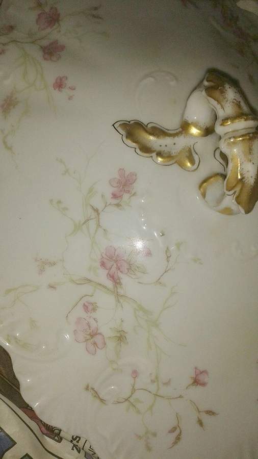 Schleiger 1167b Round Covered Vegetable by Haviland-1
