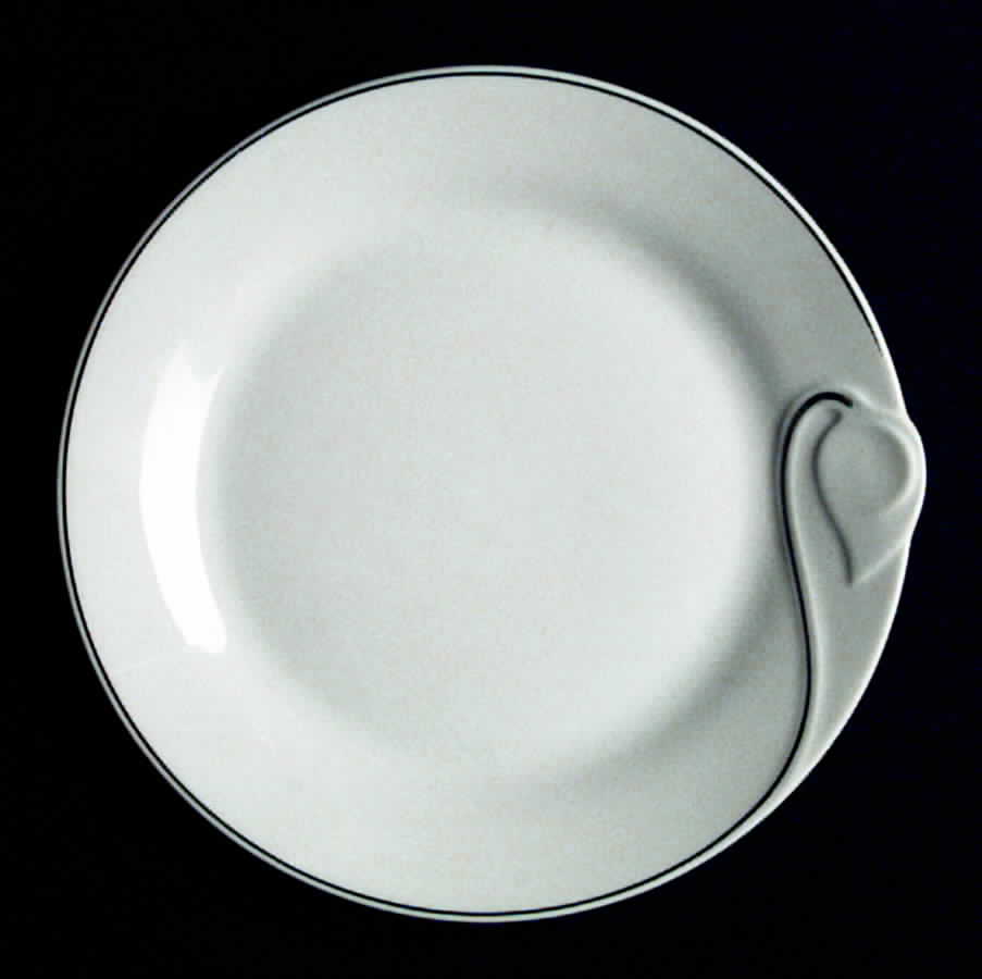 Fleuron Platinum Bread & Butter Plate by Hutschenreuther-1