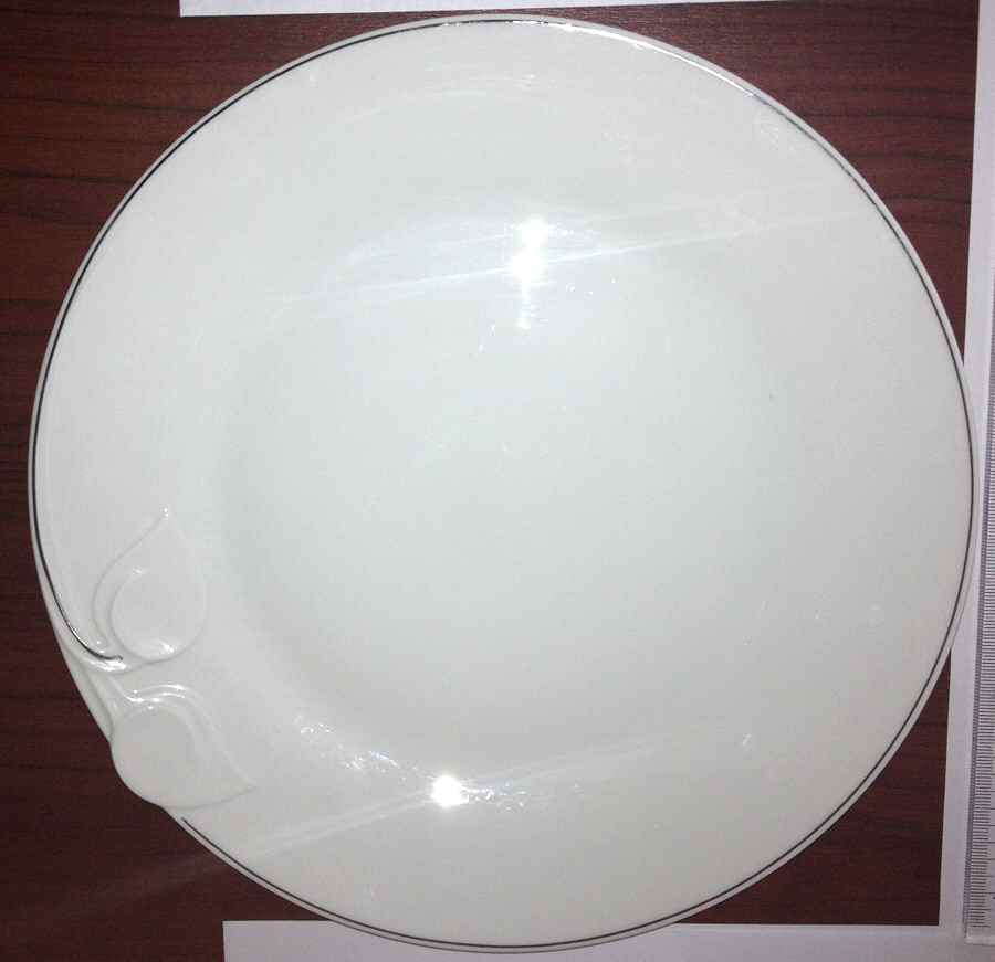 Fleuron Platinum Dinner Plate by Hutschenreuther-1