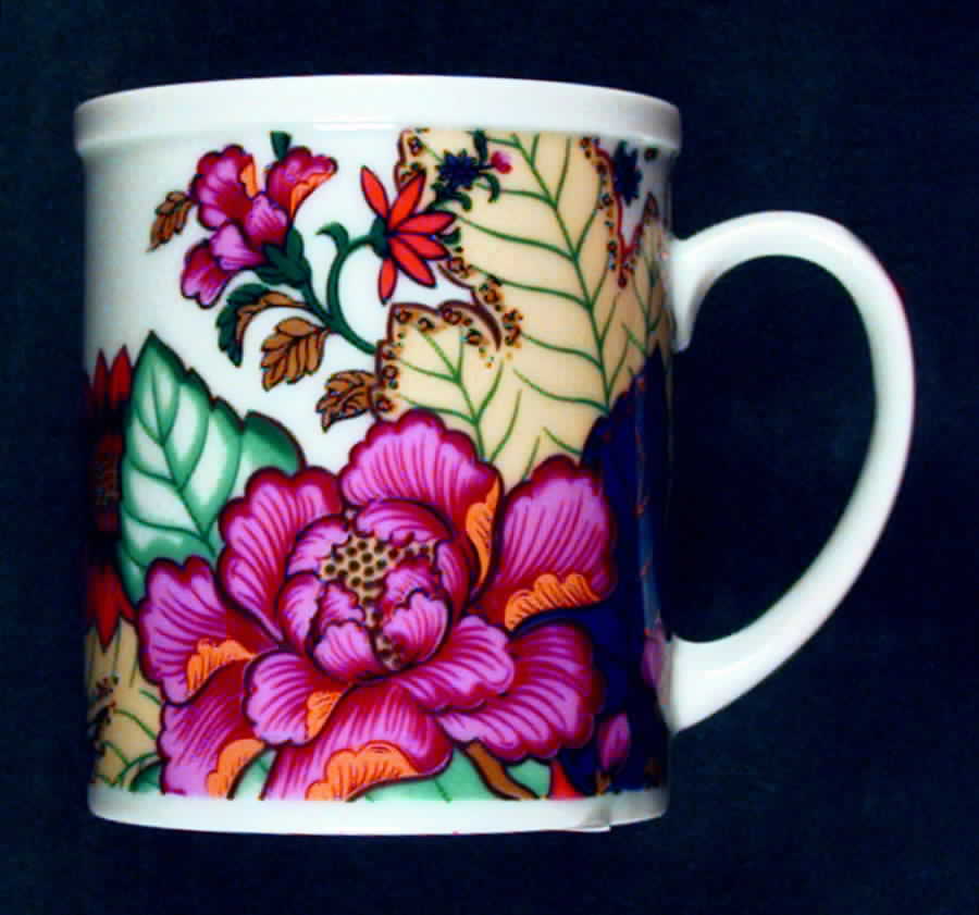 Tobacco Leaf Mug by Horchow-1