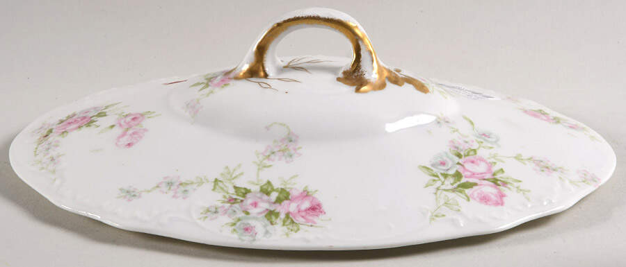 Schleiger 137b Lid for Oval Vegetable by Haviland-1