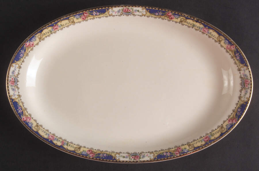 HLC779 11" Oval Serving Platter by Homer Laughlin -1