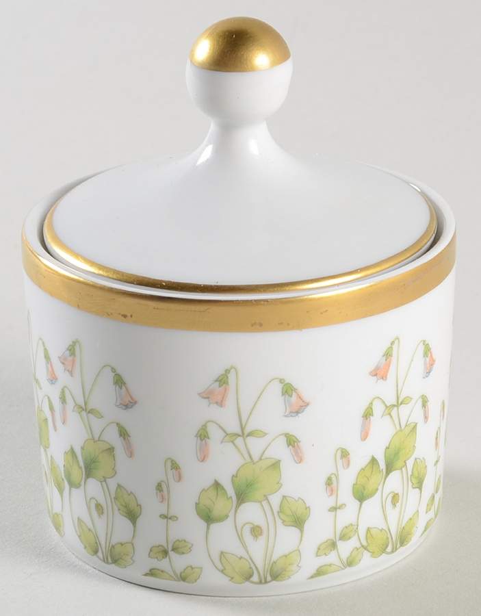 Linnaea Borealis (Smooth) Mini Sugar Bowl & Lid by Hackefors-1