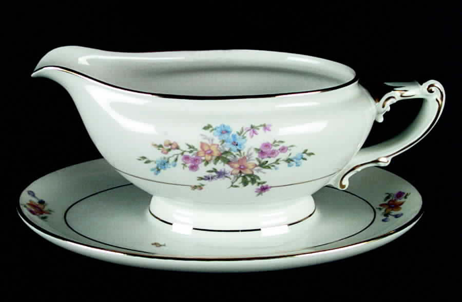 74376 Gravy Boat with Attached Underplate by Heinrich - H&C-1