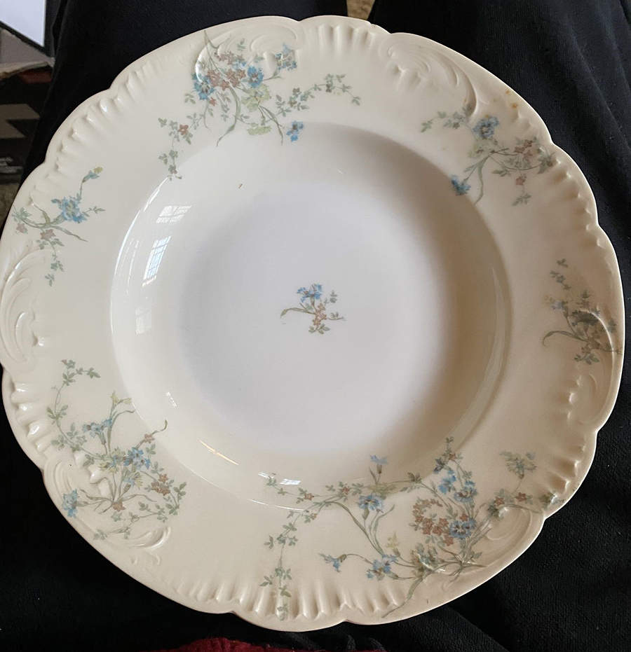 Schleiger 1018b Large Rim Soup Bowl by Haviland-1