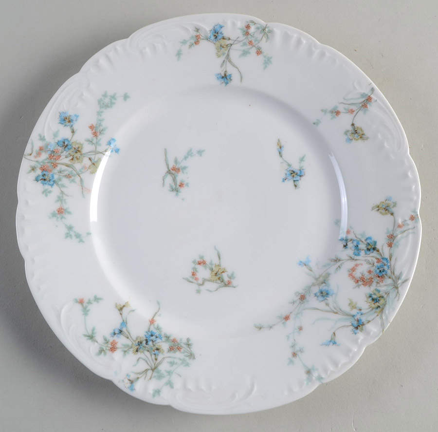 Schleiger 1018b Luncheon Plate by Haviland-1