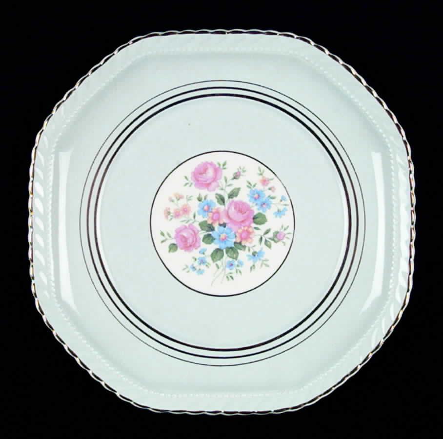 HAR49 Square Salad Plate by Harker-1