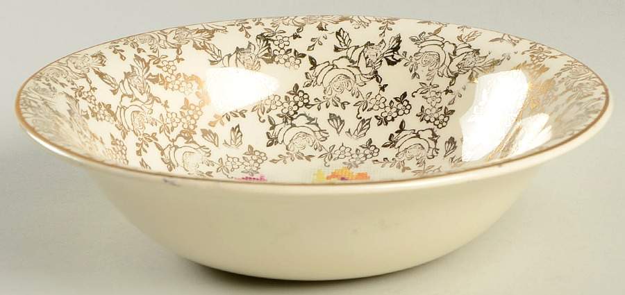 Old English Sampler Coupe Cereal Bowl by Hollinshead & Kirkham-1