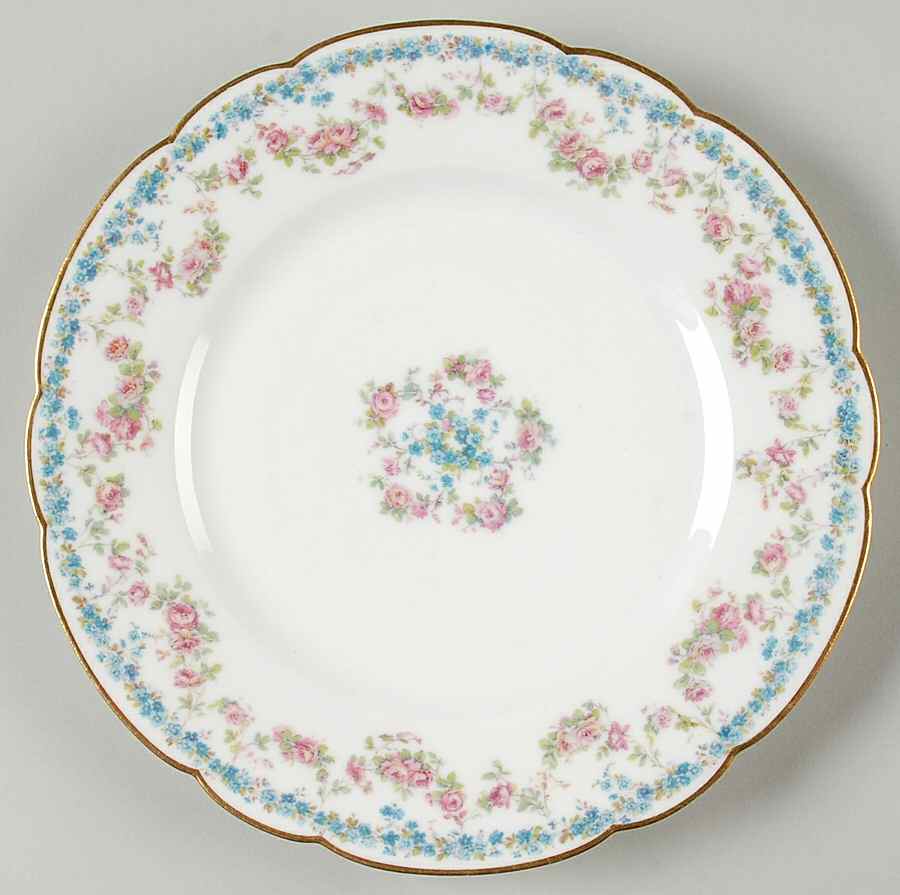 Schleiger 271k Luncheon Plate by Haviland-1