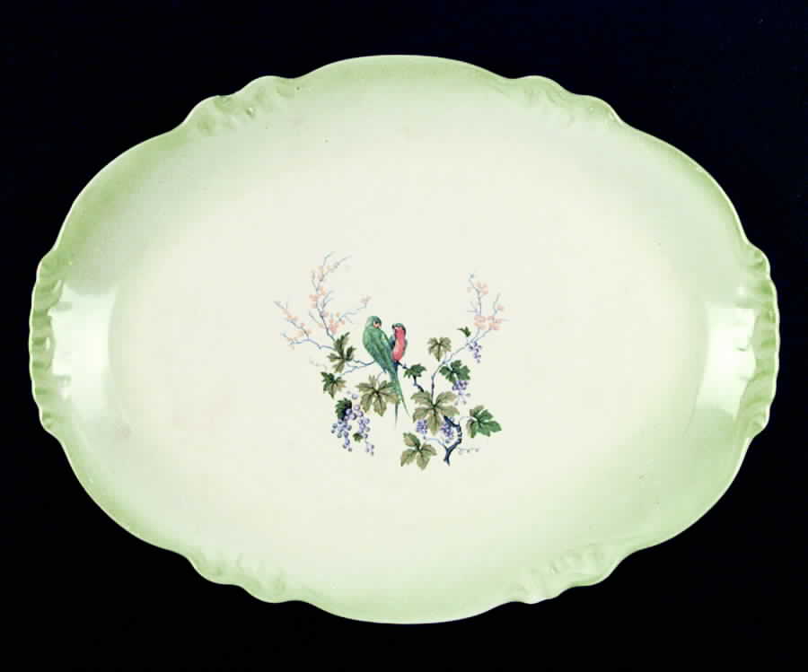 HLC783 14" Oval Serving Platter by Homer Laughlin -1