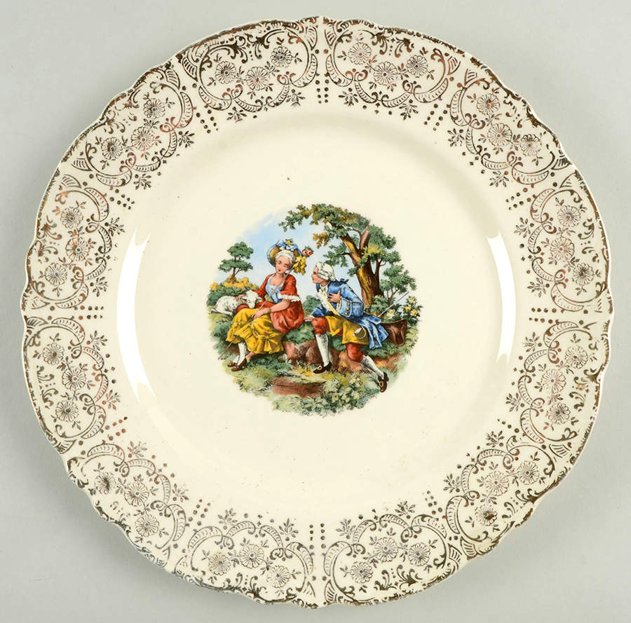HLC785 Dinner Plate by Homer Laughlin -1