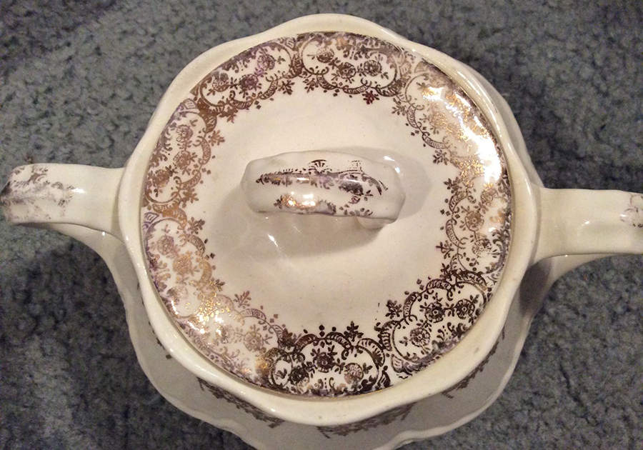 HLC785 Sugar Bowl & Lid by Homer Laughlin -1