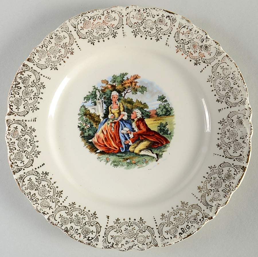 HLC785 Dessert/Pie Plate by Homer Laughlin -1
