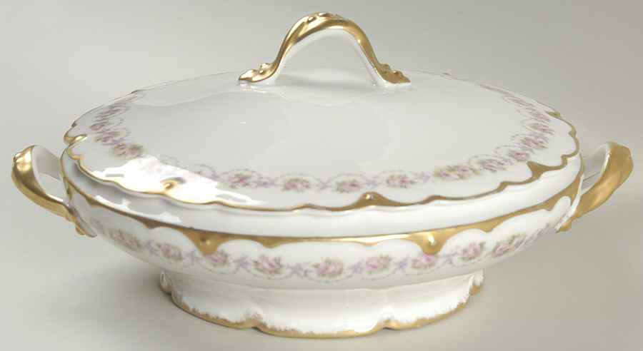 Schleiger 1256 Round Covered Vegetable by Haviland-1