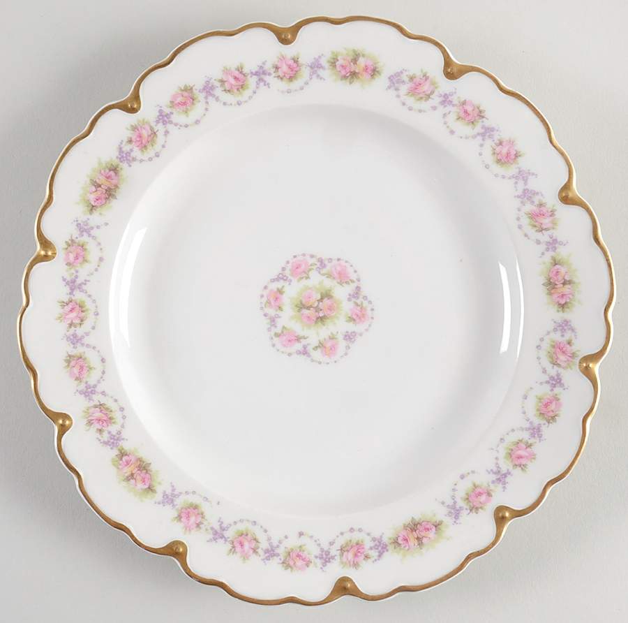 Schleiger 1256 Luncheon Plate by Haviland-1