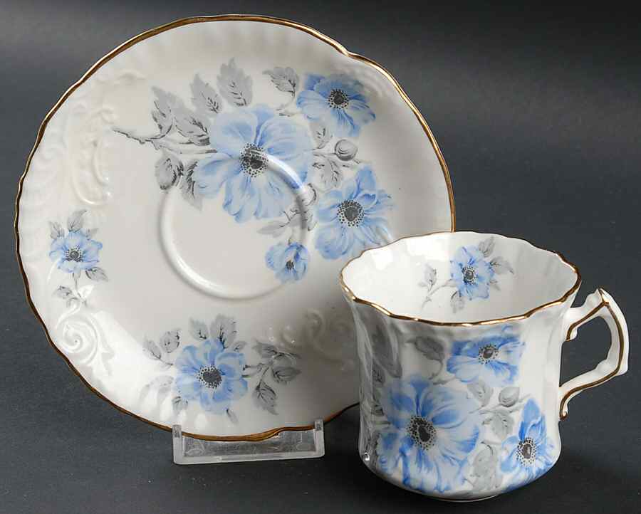 6231 Flat Cup & Saucer Set by Hammersley-1
