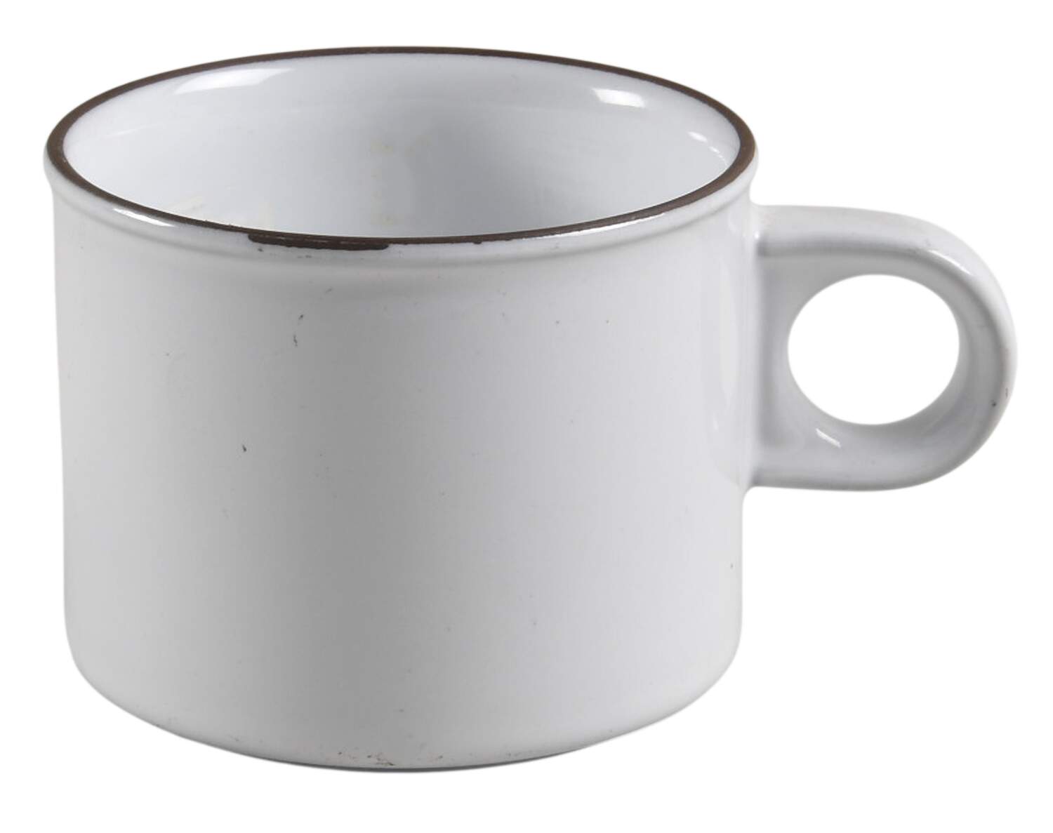 Contrast Flat Cup by Hornsea-1