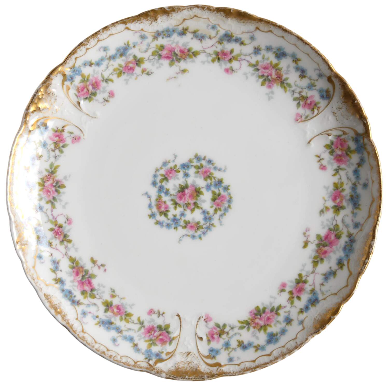 Schleiger 1047 Coupe Salad Plate by Haviland-1