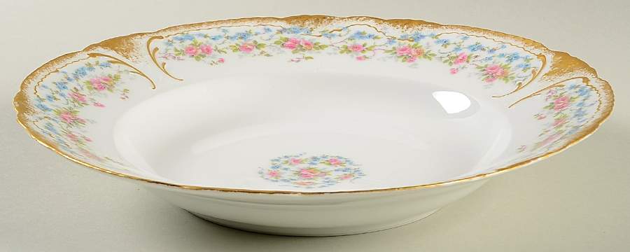 Schleiger 1047 Large Rim Soup Bowl by Haviland-1