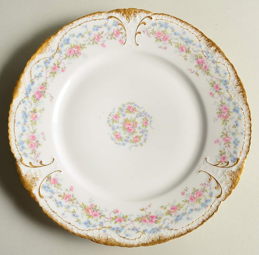 Schleiger 1047 Luncheon Plate by Haviland-1