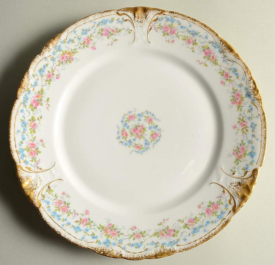 Schleiger 1047 Dinner Plate by Haviland-1