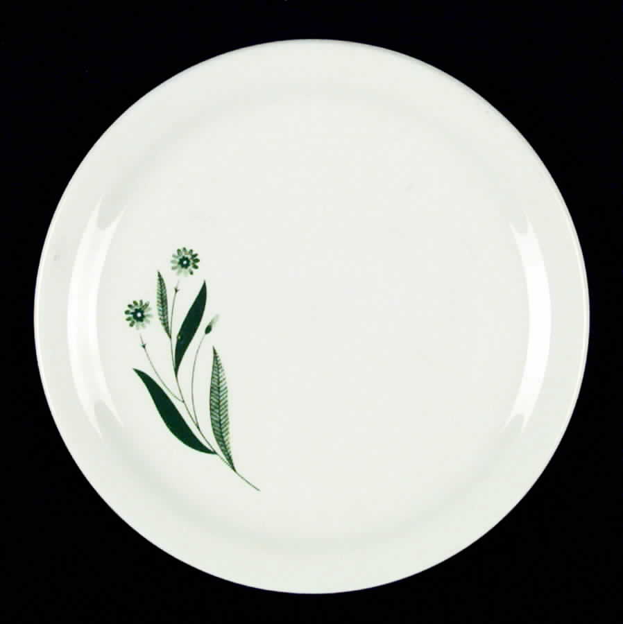 Green Field Salad Plate by Homer Laughlin -1