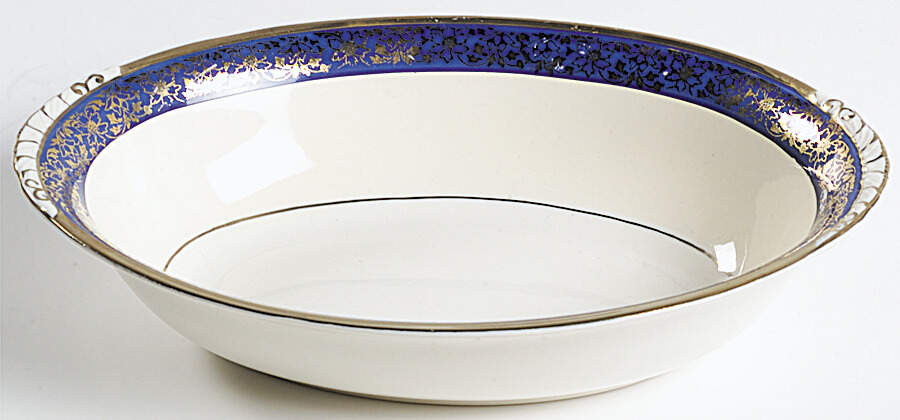 N1649 9" Oval Vegetable Bowl by Homer Laughlin -1