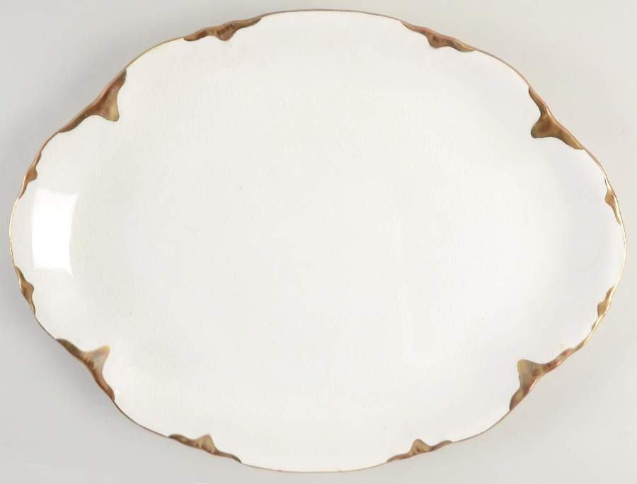R4906 13" Oval Serving Platter by Homer Laughlin -1