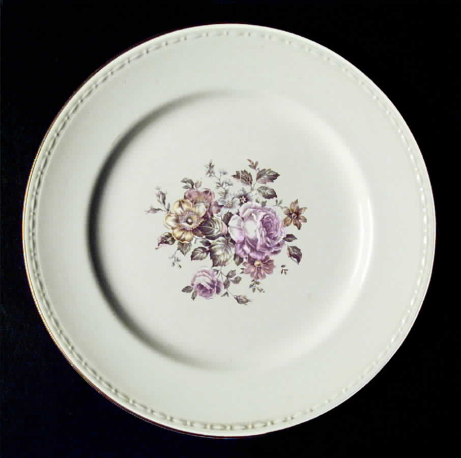 Stratford (Eggshell Georgian) Dinner Plate by Cunningham & Pickett-1