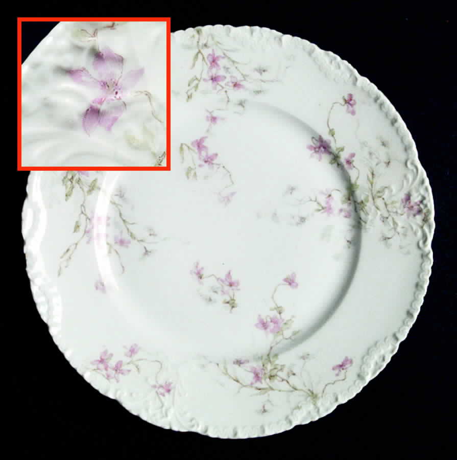 Schleiger 148l Dinner Plate by Haviland-1