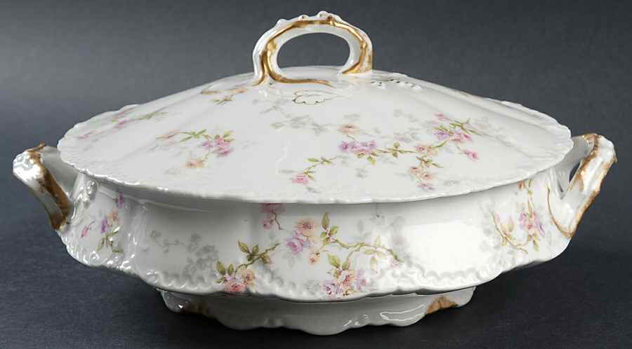Schleiger 339J Round Covered Vegetable by Haviland-1