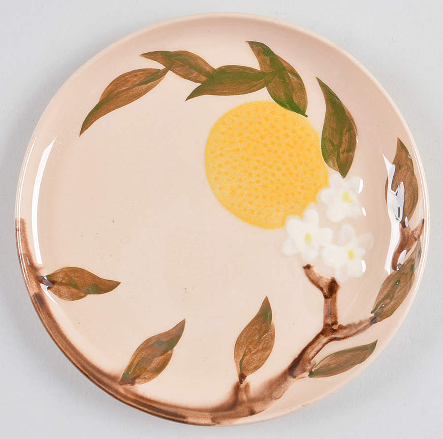 Orange Blossom Salad Plate by Hollywood-1