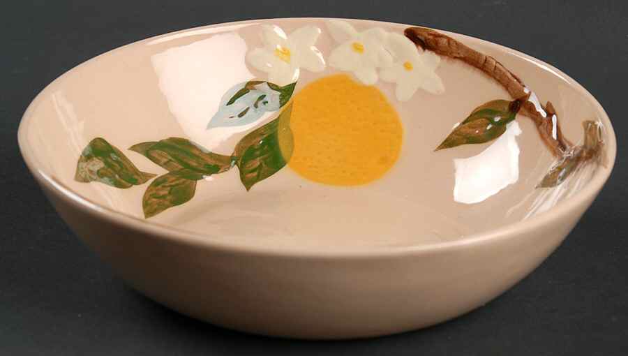 Orange Blossom Coupe Cereal Bowl by Hollywood-1