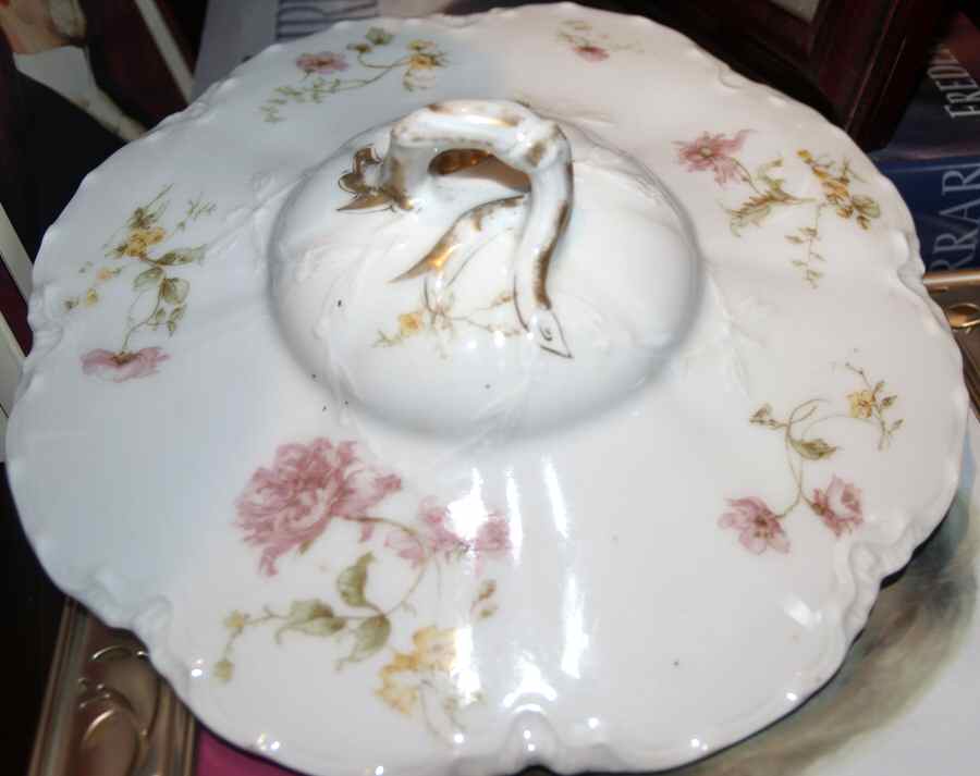 Schleiger 221b Lid for Round Vegetable by Haviland-1